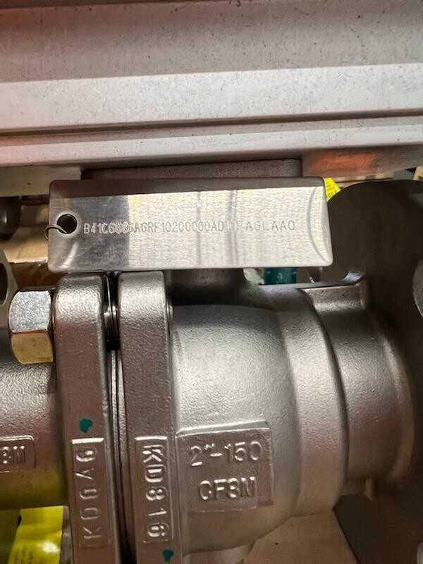Lot of 145 - 2" SVF B41C BALL VALVE STAINLESS STEEL BODY, BALL & STEM PNEUMATIC VALVE - VALVES