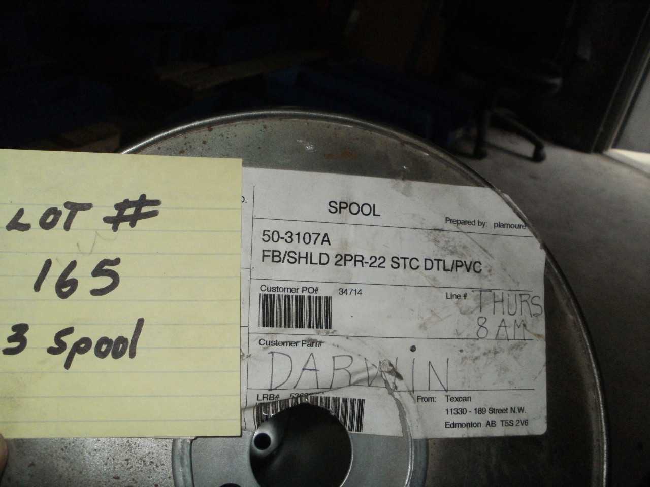 3 SPOOL OF WIRE - ELECTRICAL COMPONENTS