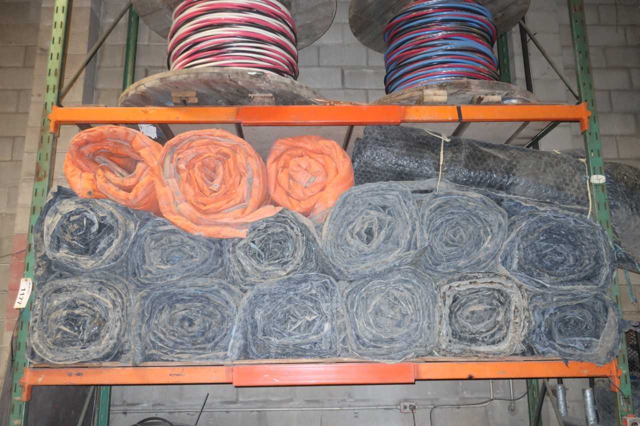 LOT OF ASSORTED INSULATED CONCRETE BLANKETS - TRAILER MOUNTED EQUIPMENT