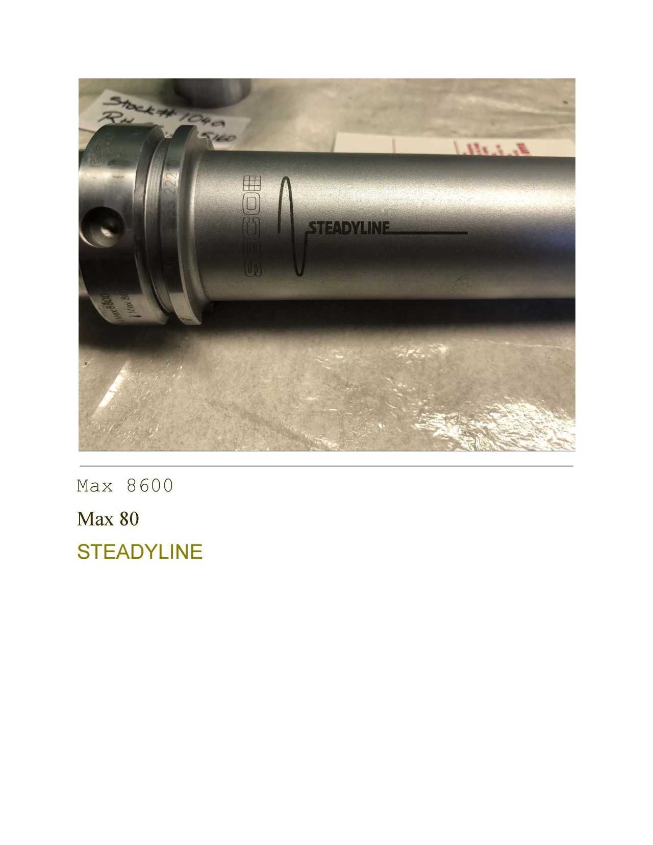 1 seco Steadyline HSKA63SSM22x210 S122778 REV1637 dia ca. 2in 5link - MISCELLANEOUS