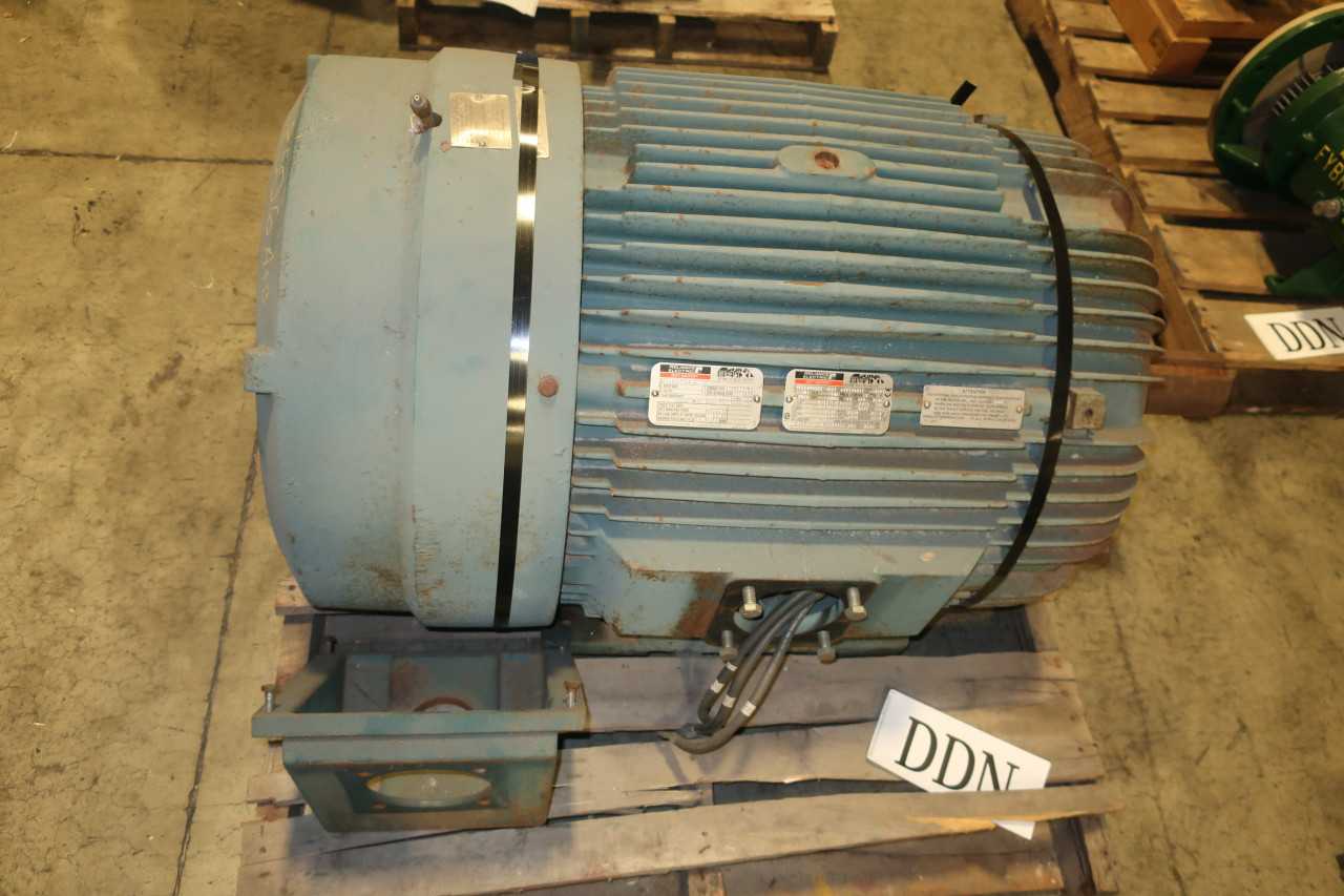 RELIANCE P4460725B MOTOR 575V 444T 125HP 1785RPM 3PH - ELECTRIC MOTORS