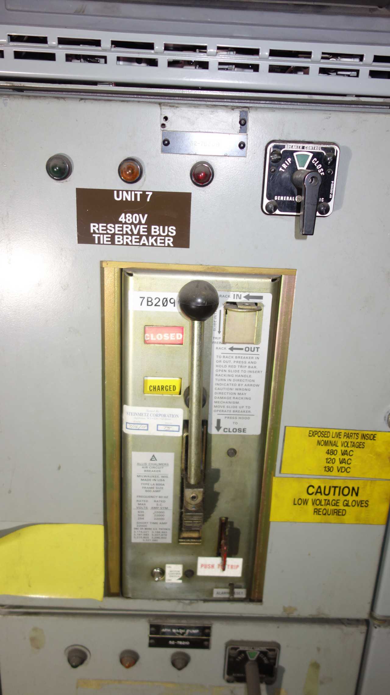 X10 SECTIONS OF ABB SACE EMAX SWITCHGEAR BREAKER PANELS - SWITCHGEAR
