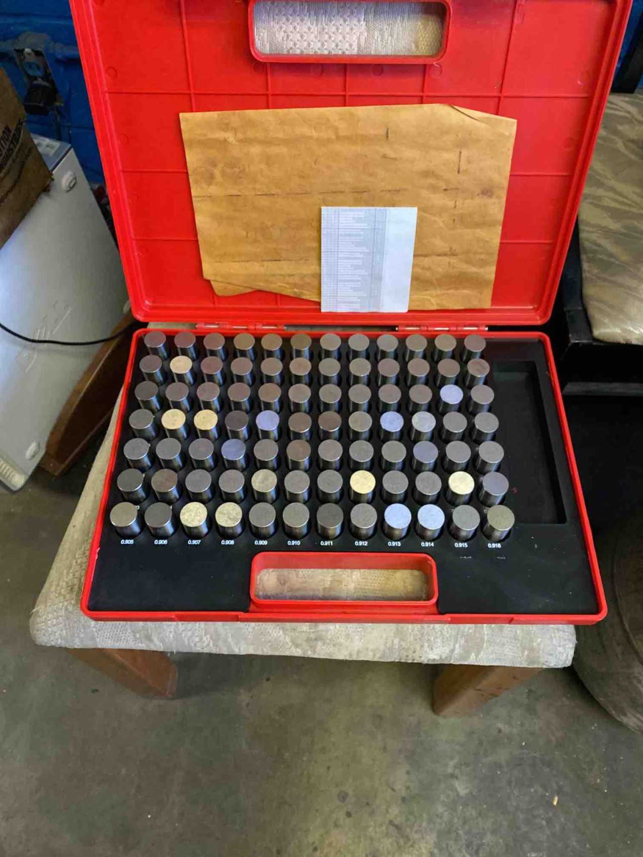 Pin gages .833”-.916” - INDUSTRIAL PARTS