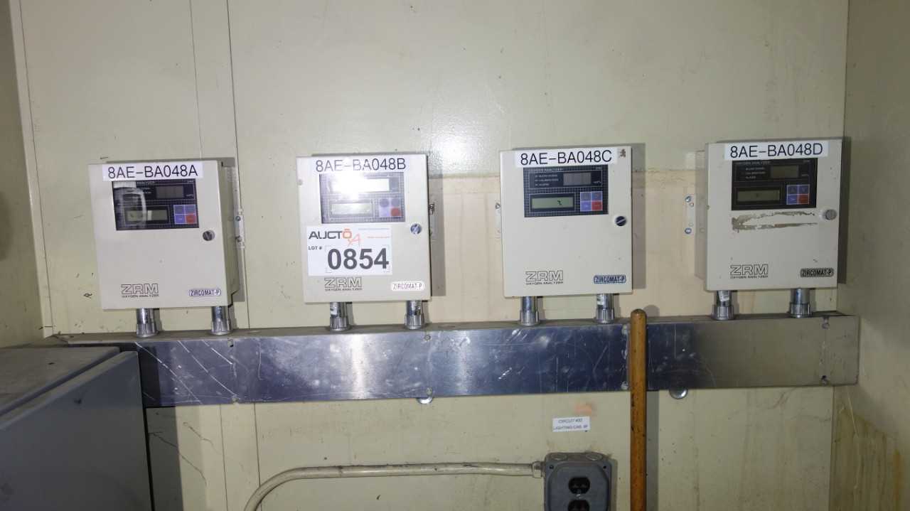 LOT OF 4 ZIRCOMAT ZRM1BY11-1-C OXYGEN CONVERTER - MACHINING ACCESSORIES & TOOLING
