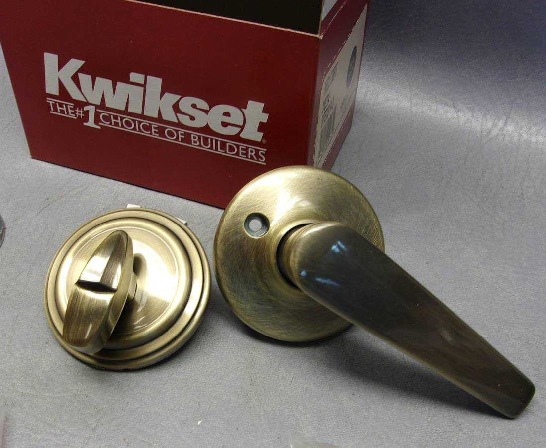 Lot of 65 Sets - Kwikset Dummy Door Lever Handleset w/ Thumb Lock - MISCELLANEOUS Lot of 65 Sets - Kwikset Dummy Door Lever Handleset w/ Thumb Lock - MISCELLANEOUS