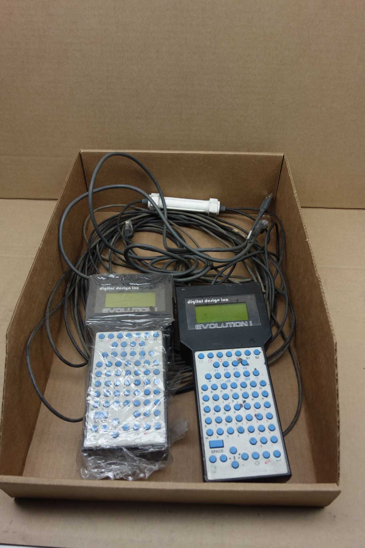 LOT OF 2 DIGITAL DESIGN EVOLUTION I DIGITAL ID PRINTER GRAPHIC - ELECTRIC POWER TOOLS