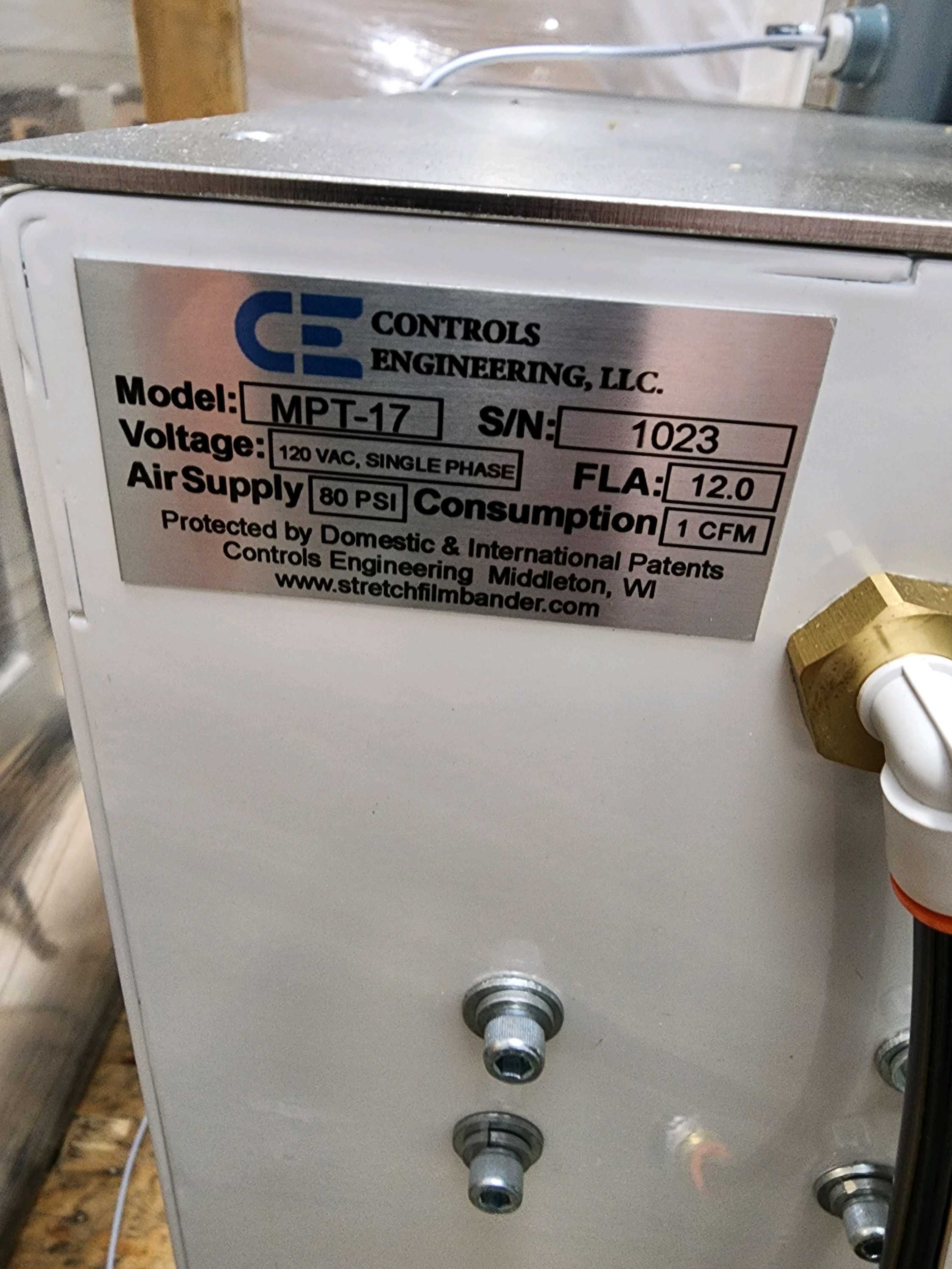 CONTROLS ENGINEERING MPT-17 STRETCH FILM BANDER - PACKAGING