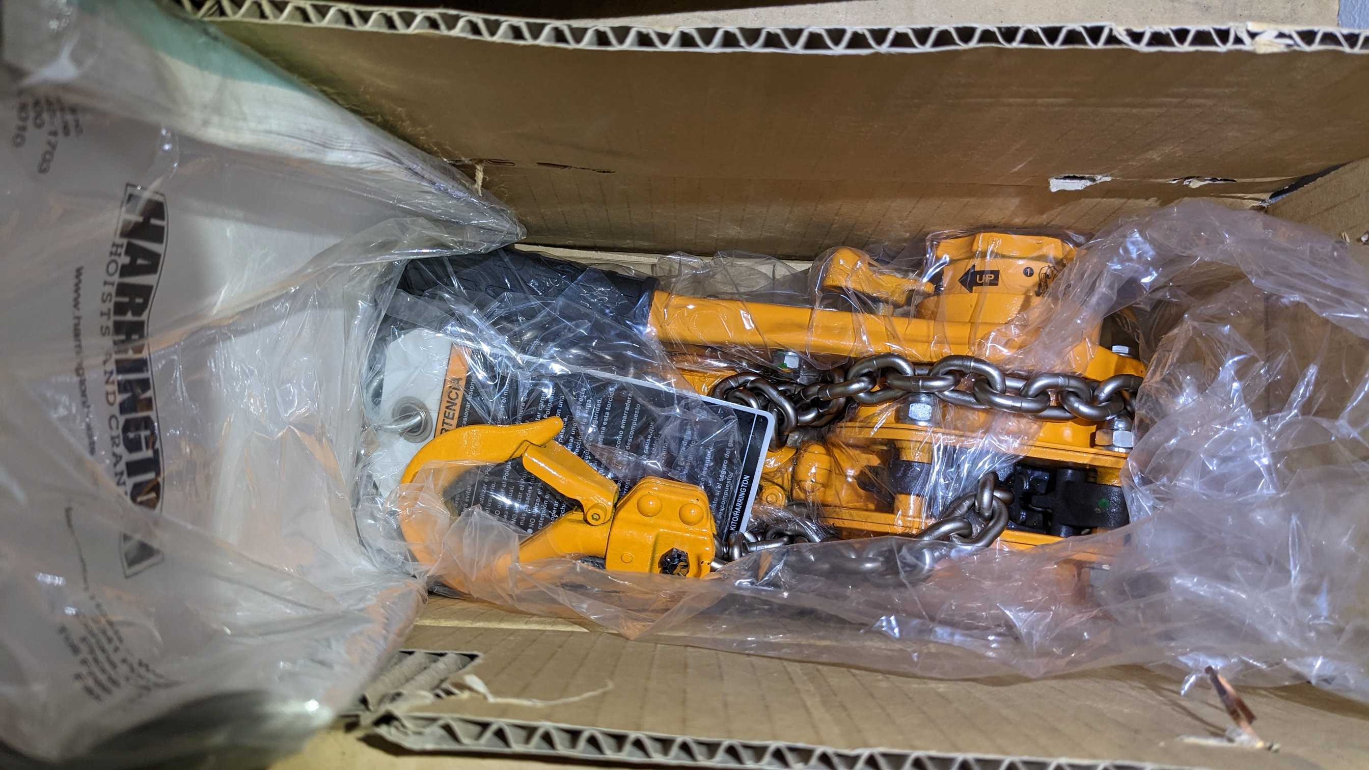 LOT OF CHAIN HOISTS - LIFTING EQUIPMENT