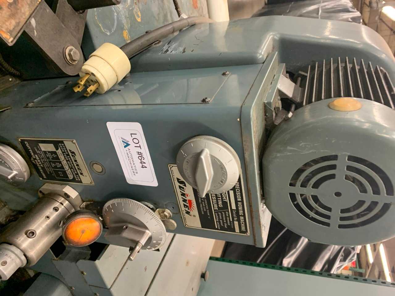 Sunnen Hone MBC-1802 Precision Honing Machine - MACHINING ACCESSORIES & TOOLING