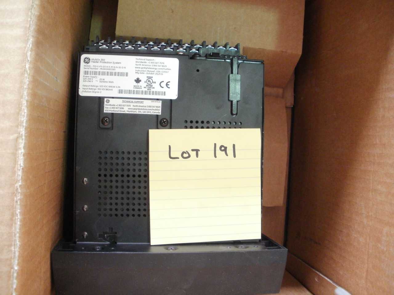 GE Multilin 350 FEEDER - ELECTRICAL COMPONENTS