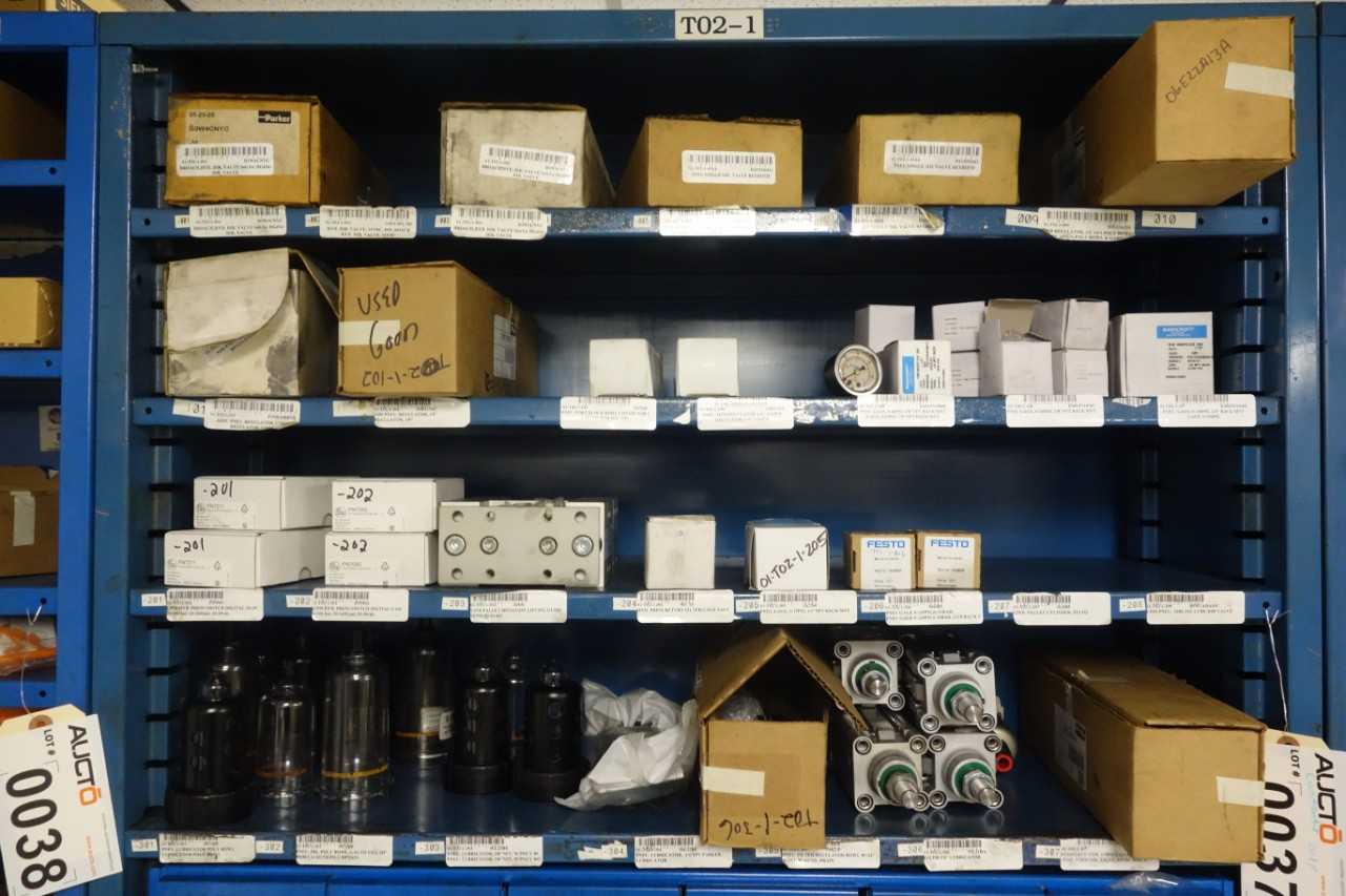Contents of 1x section shelving - SHELVING