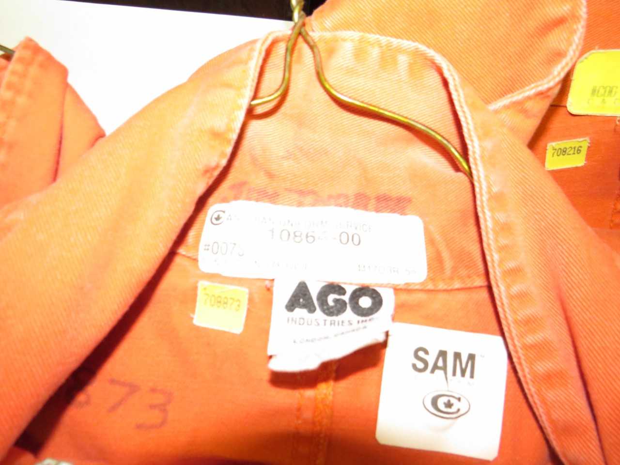 LOT OF 10 ASSORTED FLAME RESISTANT COVERALLS - SAFETY EQUIPMENT