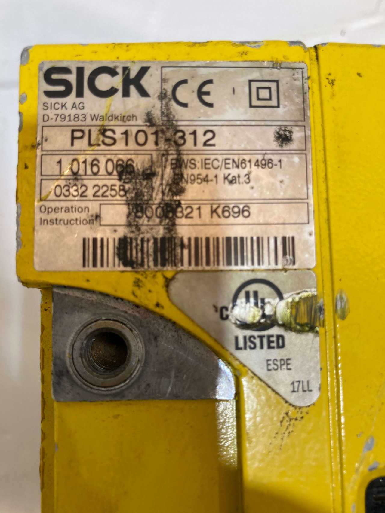 Lot of 5 Sick PLS101-312 Safety Laser Scanner - ELECTRIC POWER TOOLS