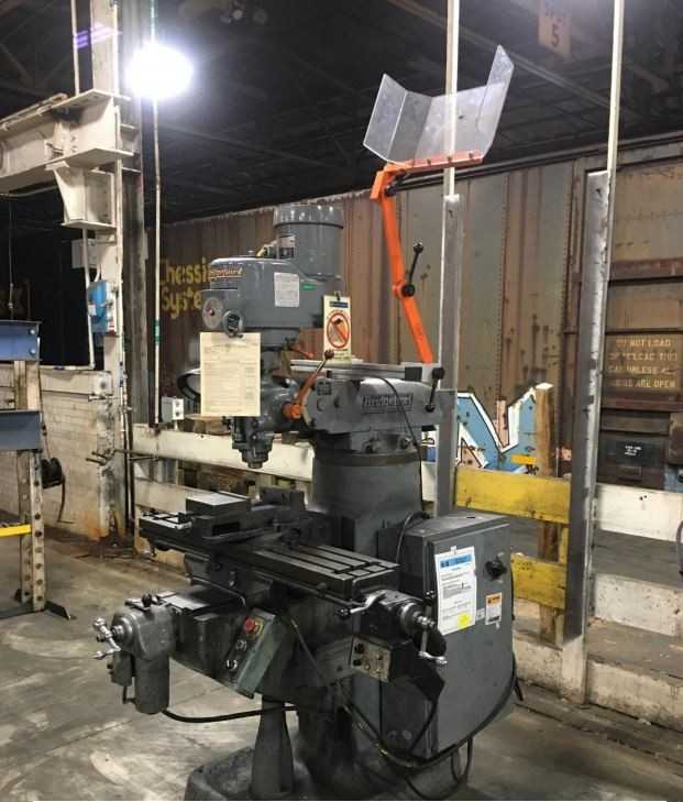 BRIDGEPORT MILLING MACHINE 12BR2J - MILLING MACHINES