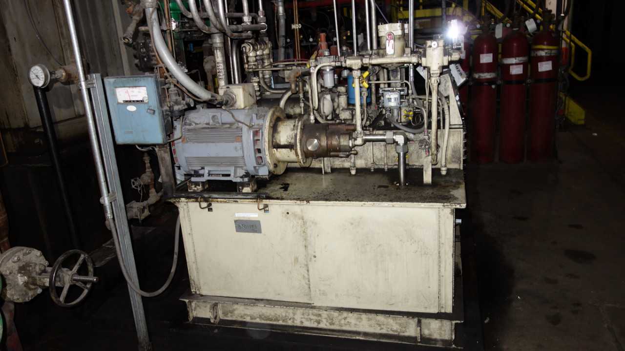 HYDRAULIC POWER UNIT WITH 2X HARTMANN PUMPS, VALVES - VALVES