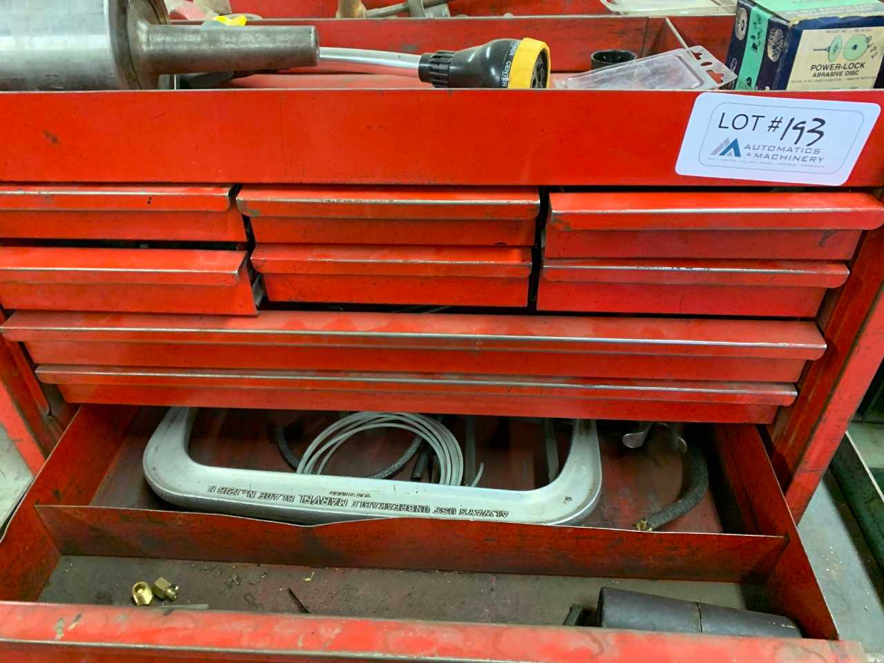 Tool Box w/ Contents - TOOL STORAGE
