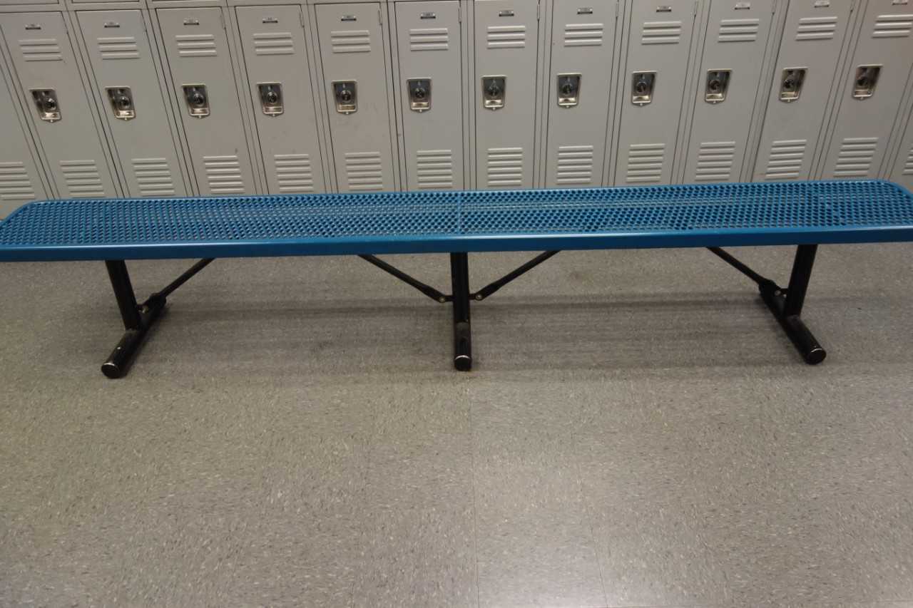 6x locker room benches, 15" x 10' - TOOL STORAGE