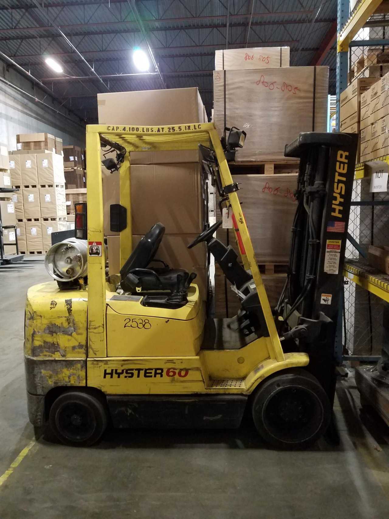 2002 Hyster S60XM LP sitdown counterbalance, Las Vegas, NV - FORKLIFTS
