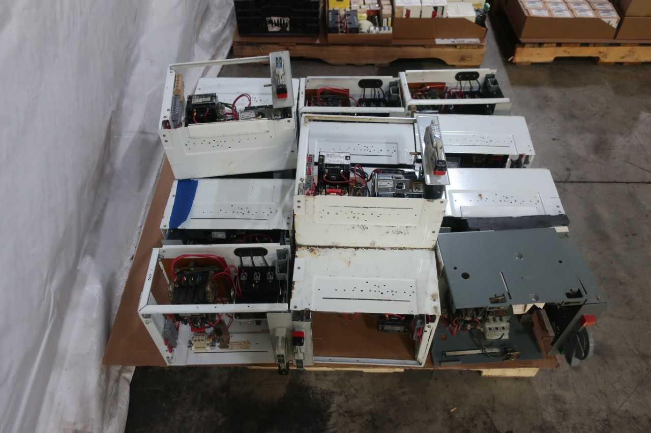 PALLET OF SQUARE D MCC BUCKETS - MOTOR CONTROL CENTERS
