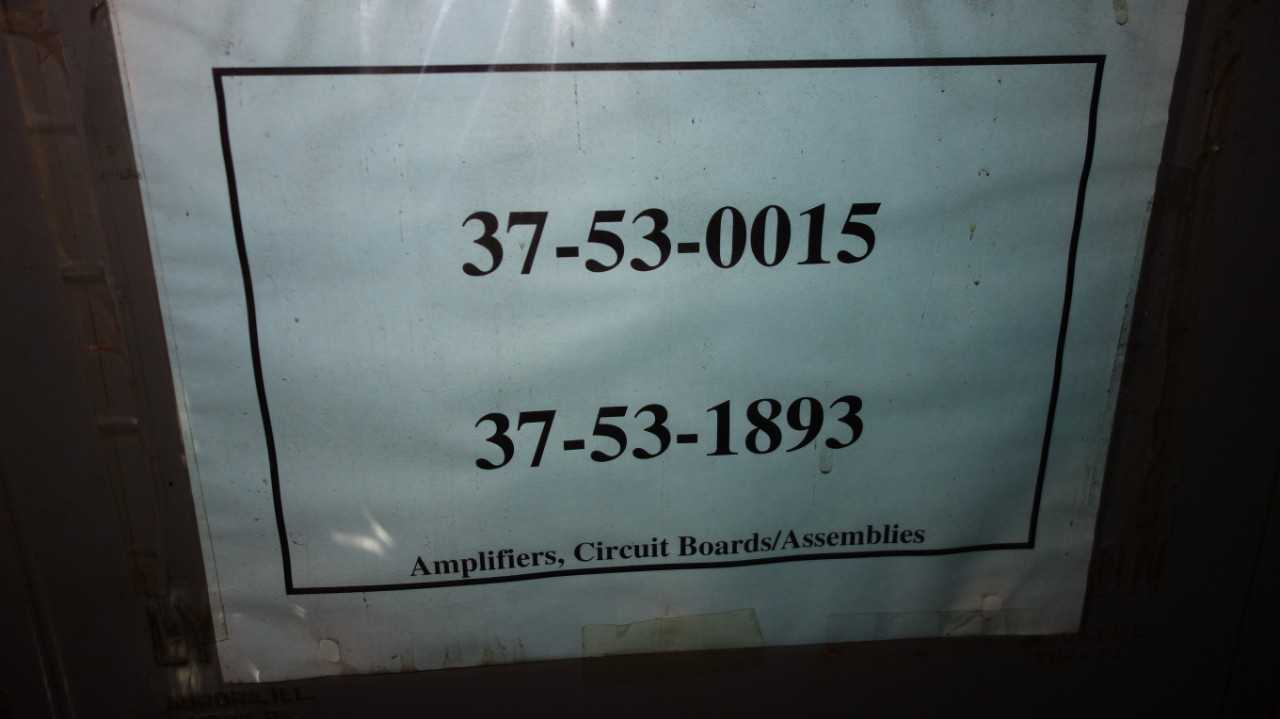 CONTENTS OF 7 SECTIONS OF SHELVING & FLOOR, MRO - SHELVING