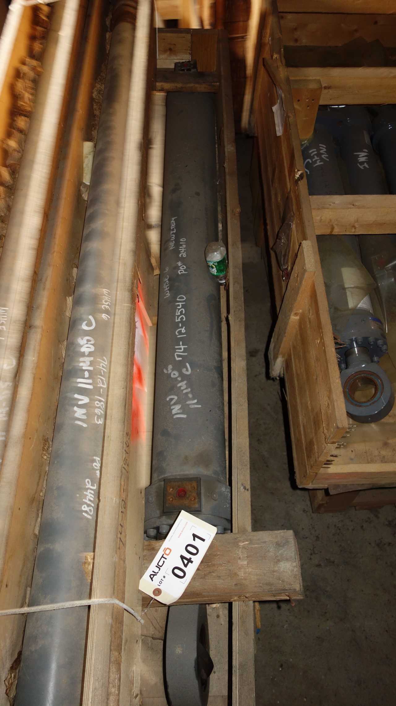 3 CRATES OF ASSORTED VALMET HYDRAULIC CYLINDERS - HYDRAULIC CYLINDERS