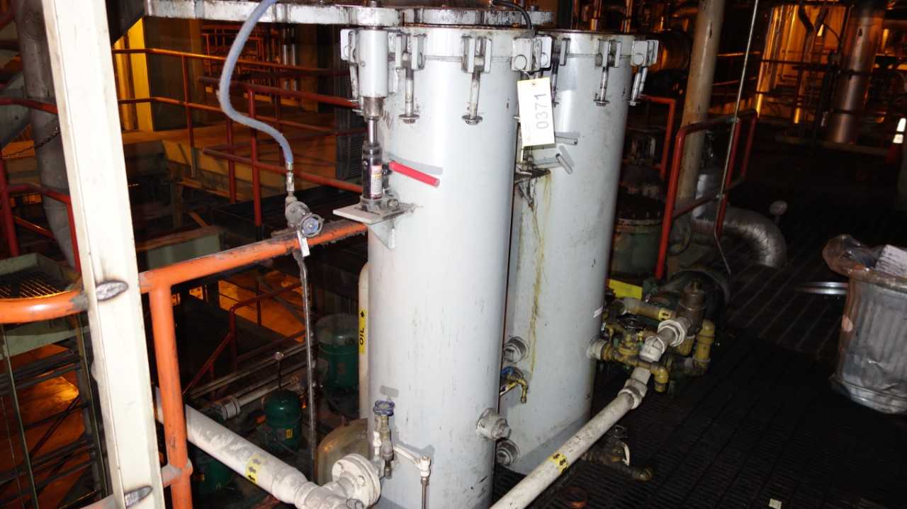LOT OF 2 RITTER ENGINEERING OIL FILTRATION TANK - PROCESS EQUIPMENT