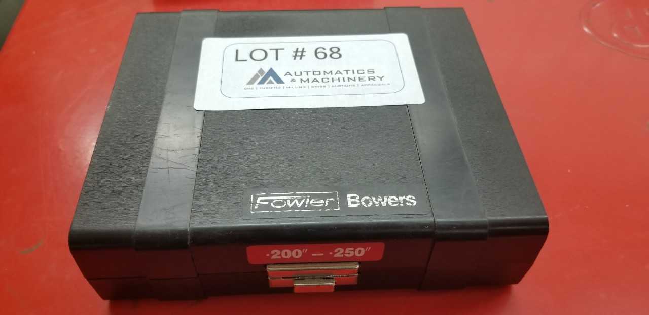 Fowler Bowers ID Micrometer - MICROMETERS