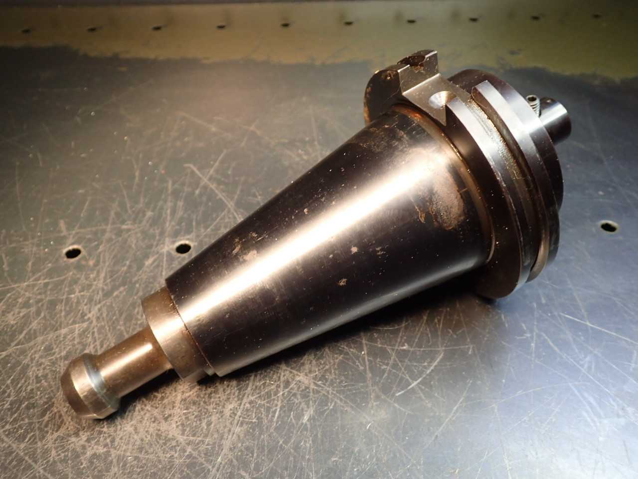 11/64" End Mill Tool Holder + Coolant Thru Pull Stud CAT-50 V-Flange Taper Shank - MACHINING ACCESSORIES & TOOLING