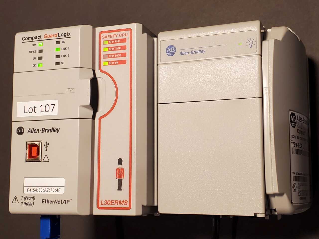 Allen Bradley Compact GuardLogix 5370 Processor - AUTOMATION & CONTROLS