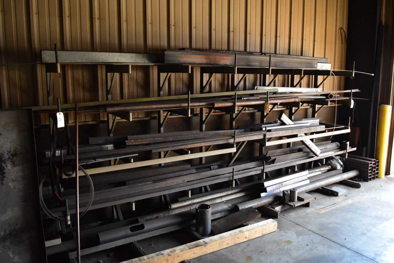 Rack including Miscellaneous Steel inventory - PLANT & FACILITY EQUIPMENT
