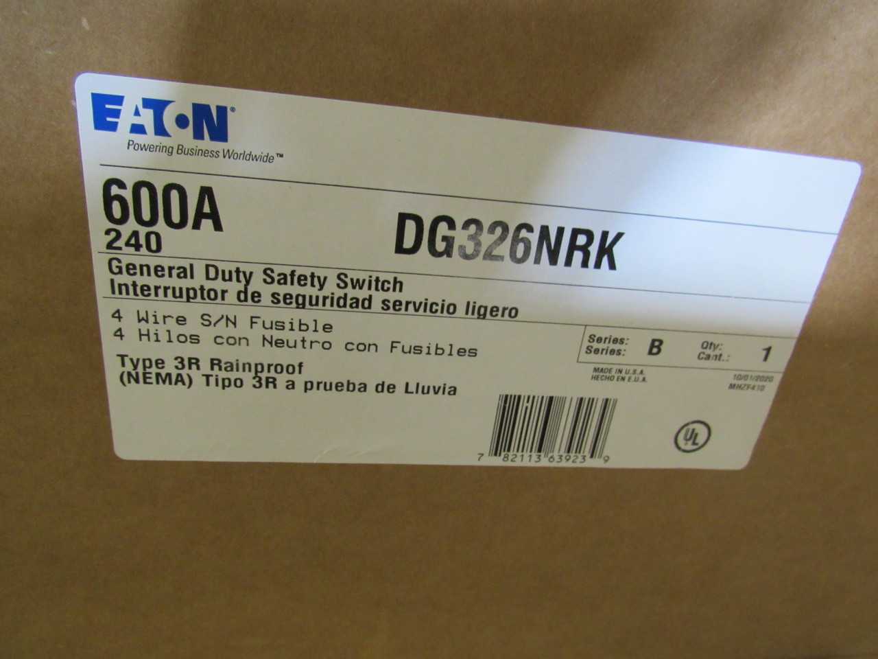 Eaton Heavy Duty Safety Switch - SAFETY EQUIPMENT