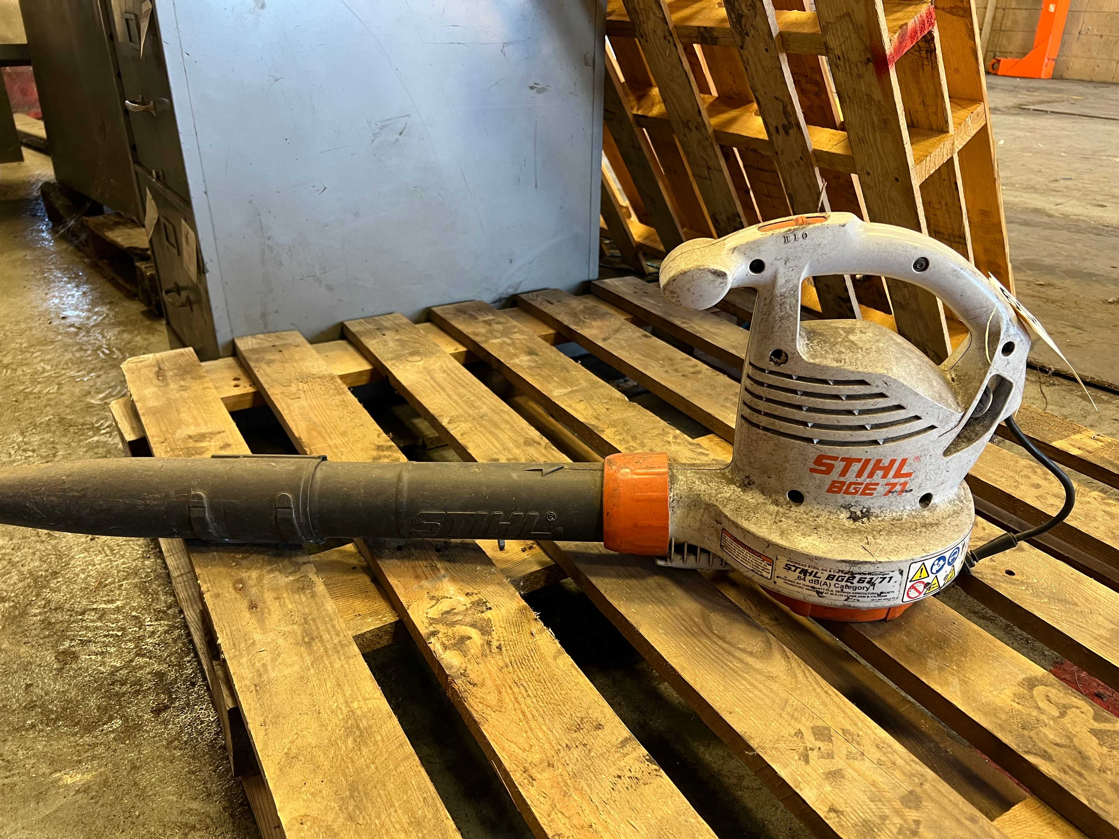 STIHL ELECTRIC BLOWER - ELECTRIC POWER TOOLS STIHL ELECTRIC BLOWER - ELECTRIC POWER TOOLS