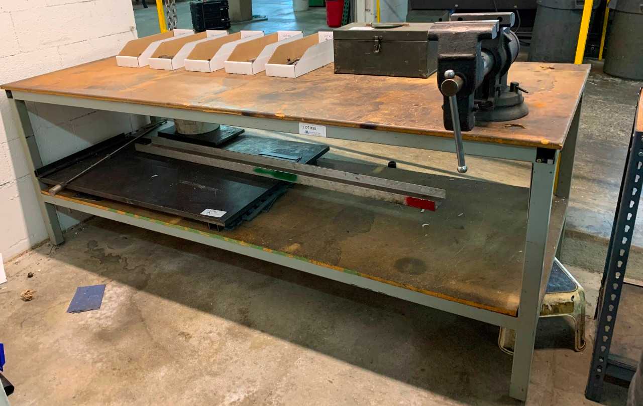 Shop Bench - Contents Not Included - MATERIAL HANDLING Shop Bench - Contents Not Included - MATERIAL HANDLING