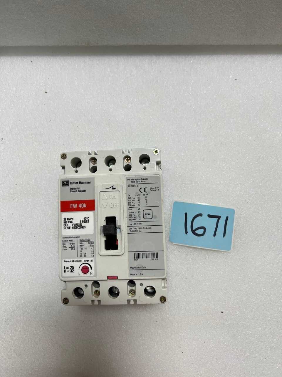 CIRCUIT BREAKER - CIRCUIT BREAKERS