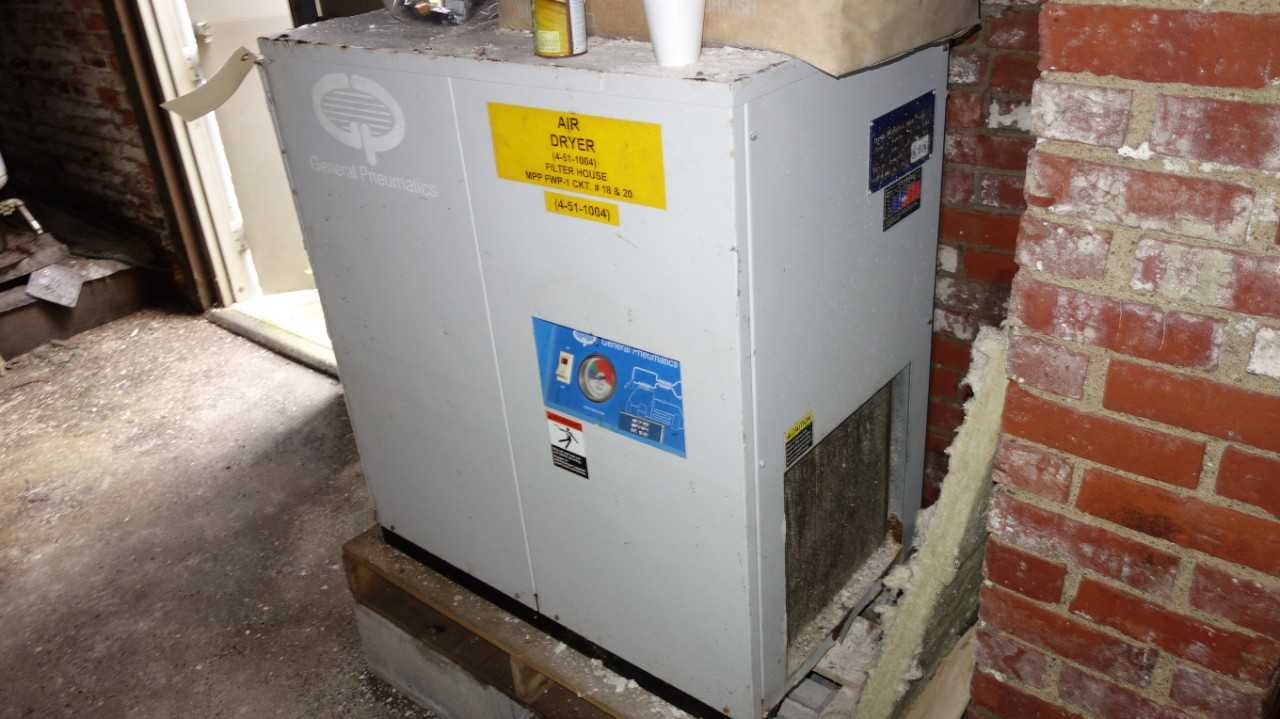 GENERAL PNEUMATICS TK126A REFRIGERATED COMPRESSED AIR DRYER - AIR DRYERS