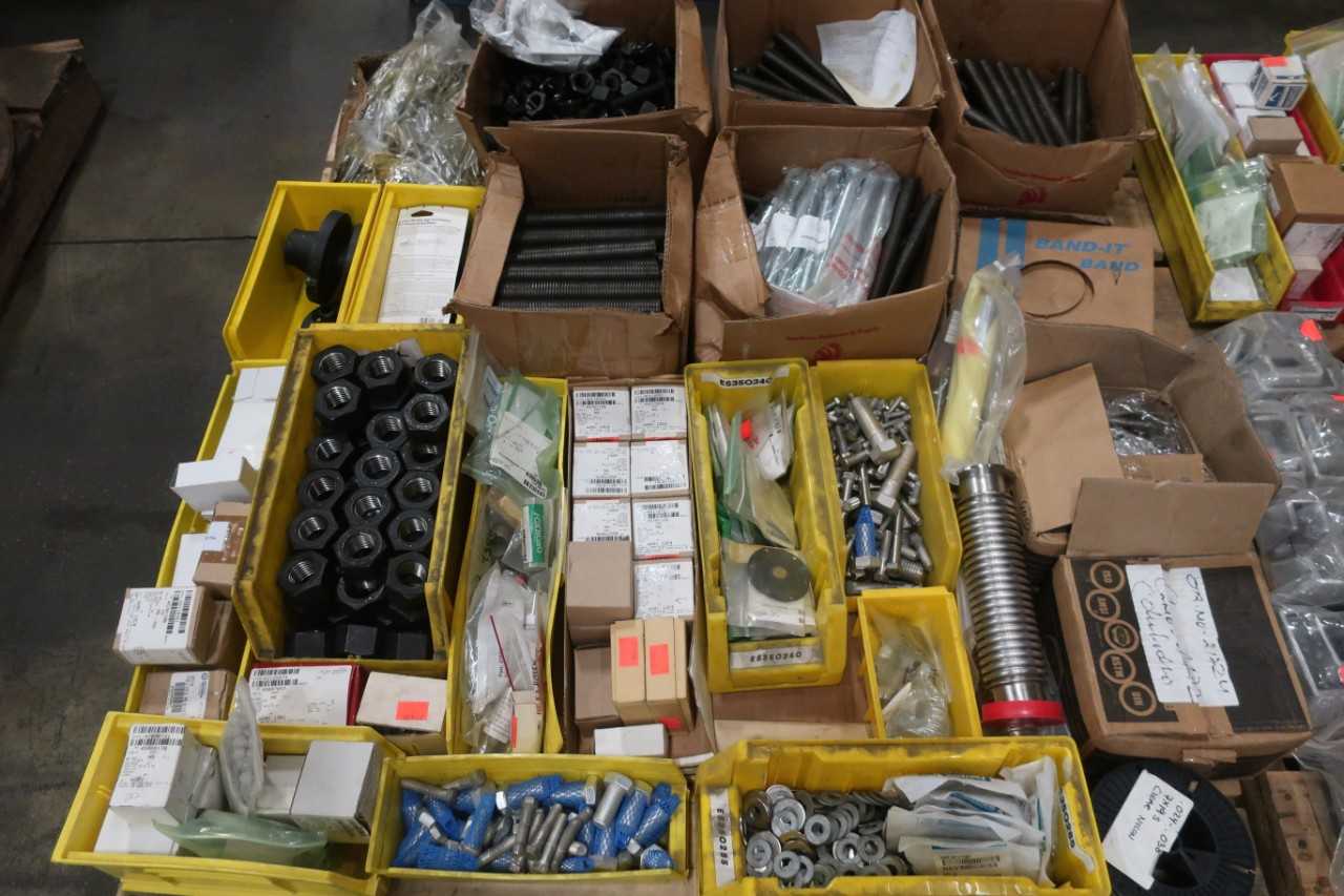 4 PALLETS OF ASSORTED HARDWARE & POWER TRANSMISSION - POWER TRANSMISSION