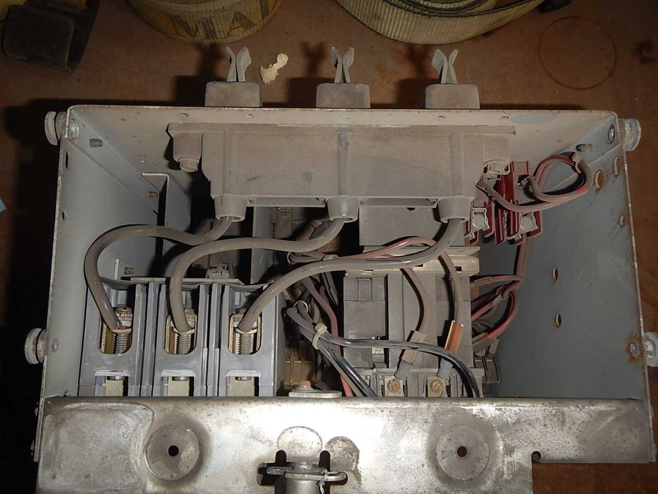 Lot of Six 10 HP West Size 1 MCC Buckets Type W - MOTOR CONTROL CENTERS