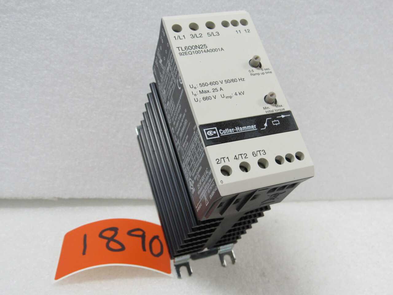 Cutler Hammer Starting Torque Limiter - SWITCHGEAR