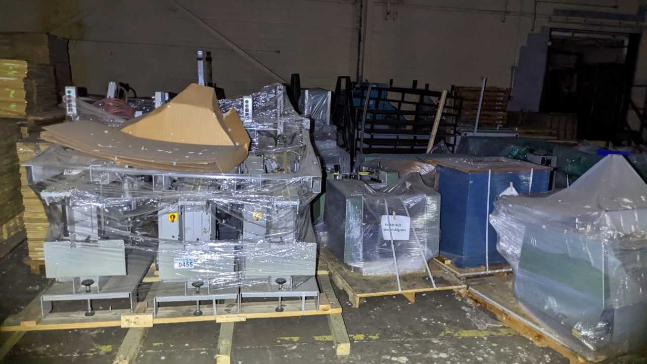25 PALLETS OF MACHINE ASSEMBLY - ELECTRICAL COMPONENTS