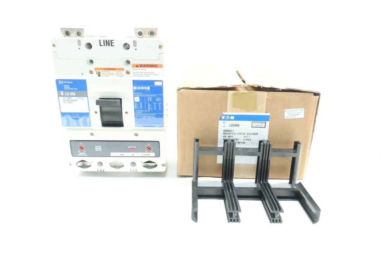 EATON LD2400 CUTLER HAMMER 400A 2P CIRCUIT BREAKER - CIRCUIT BREAKERS