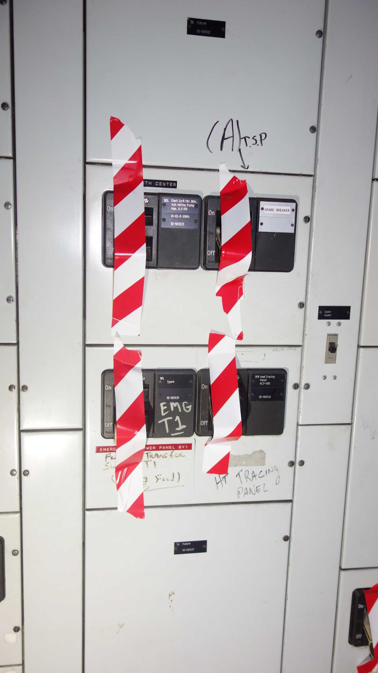 X10 VERTICAL SECTIONS OF WESTINGHOUSE MCC BUCKETS - MOTOR CONTROL CENTERS