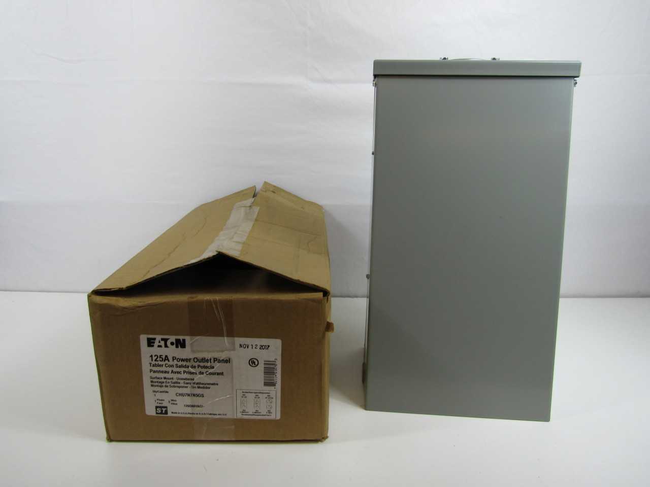 Quantity of 8x CHU7N7N5GS Electrical Enclosures - ELECTRICAL ENCLOSURES