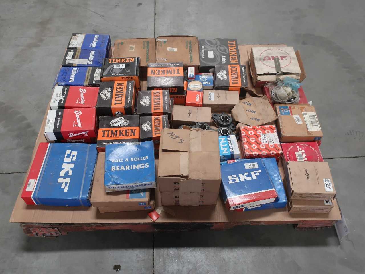 1 PALLET OF ASSORTED BEARINGS - BEARINGS
