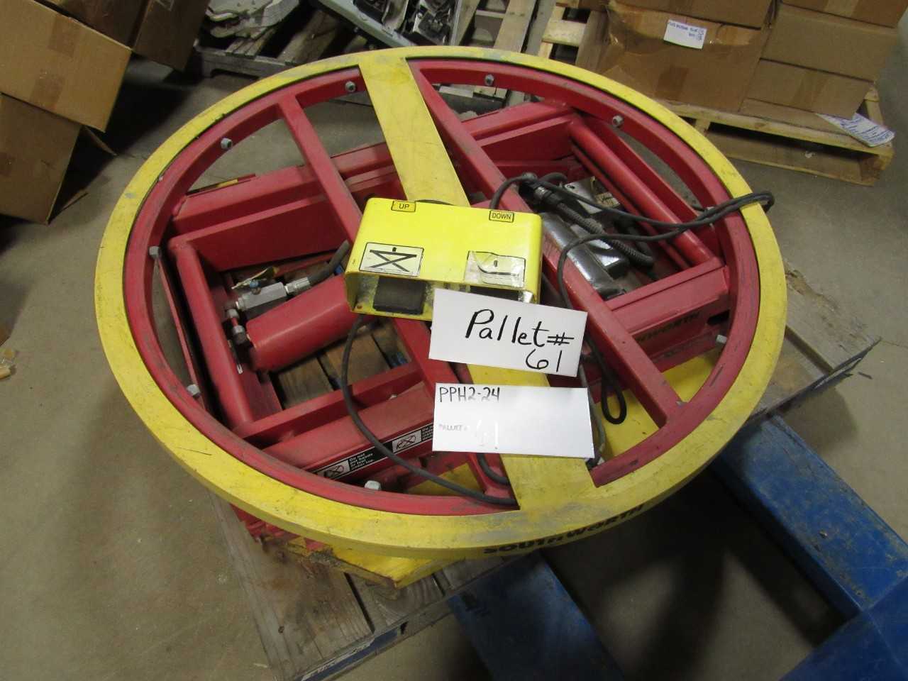 Southworth Hydraulic Pallet Level Loader/Wrapper - PACKAGING