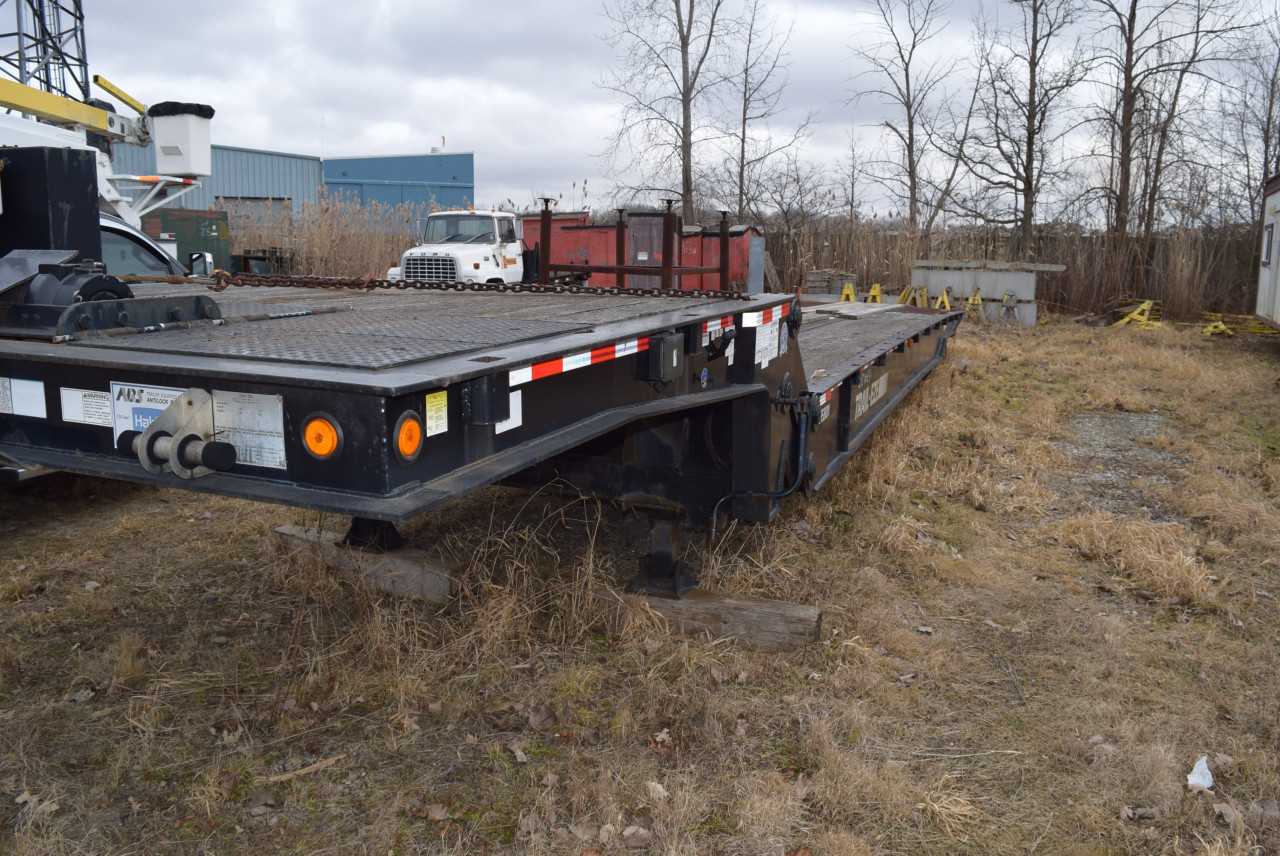 2008 TRAIL-EZE TE801-83 EZ-LOAD 53' FLOAT TRAILER TANDEM SLIDING AXLE 40 TON CAP - TRAILERS
