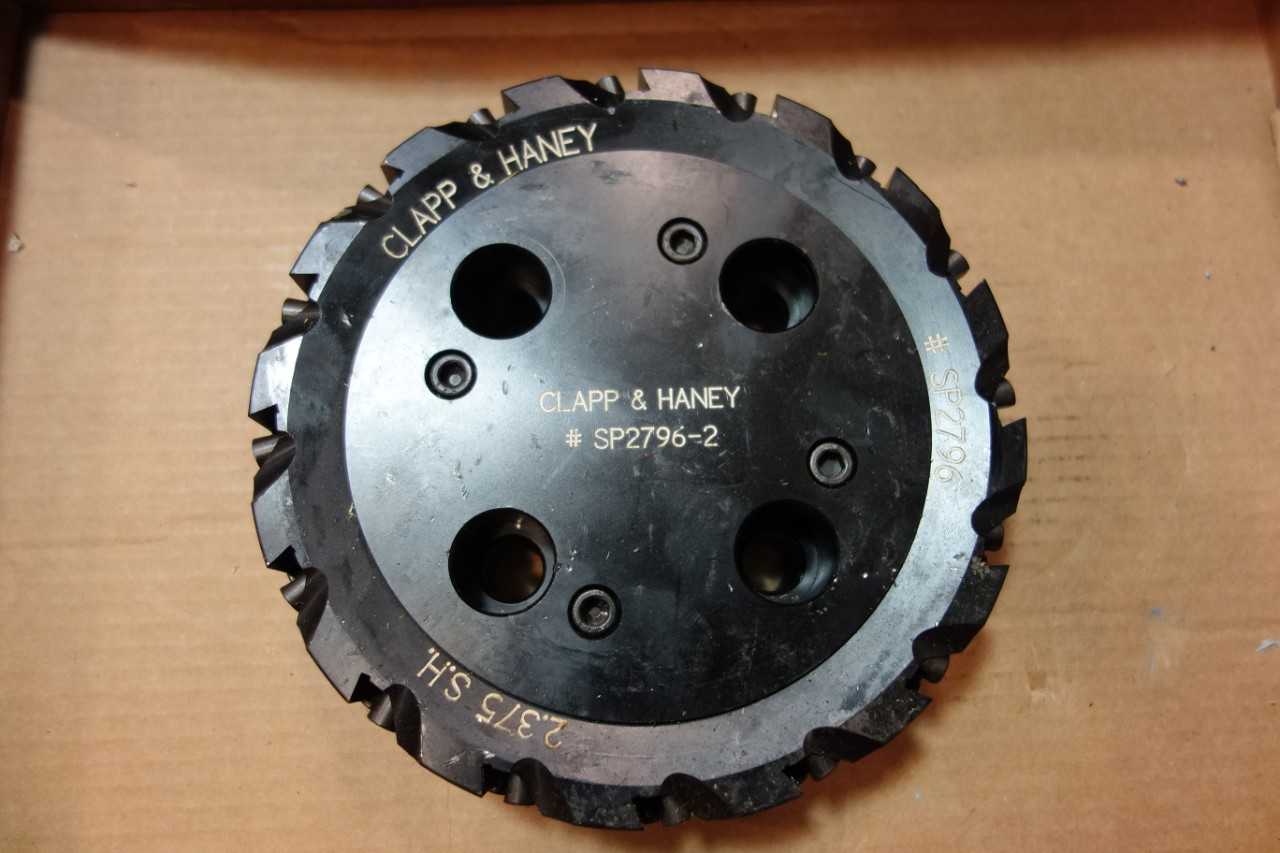 LOT OF ASSORTED SURFACE MILLS AND CUTTERS - CLAPP & HANEY - ELECTRIC POWER TOOLS