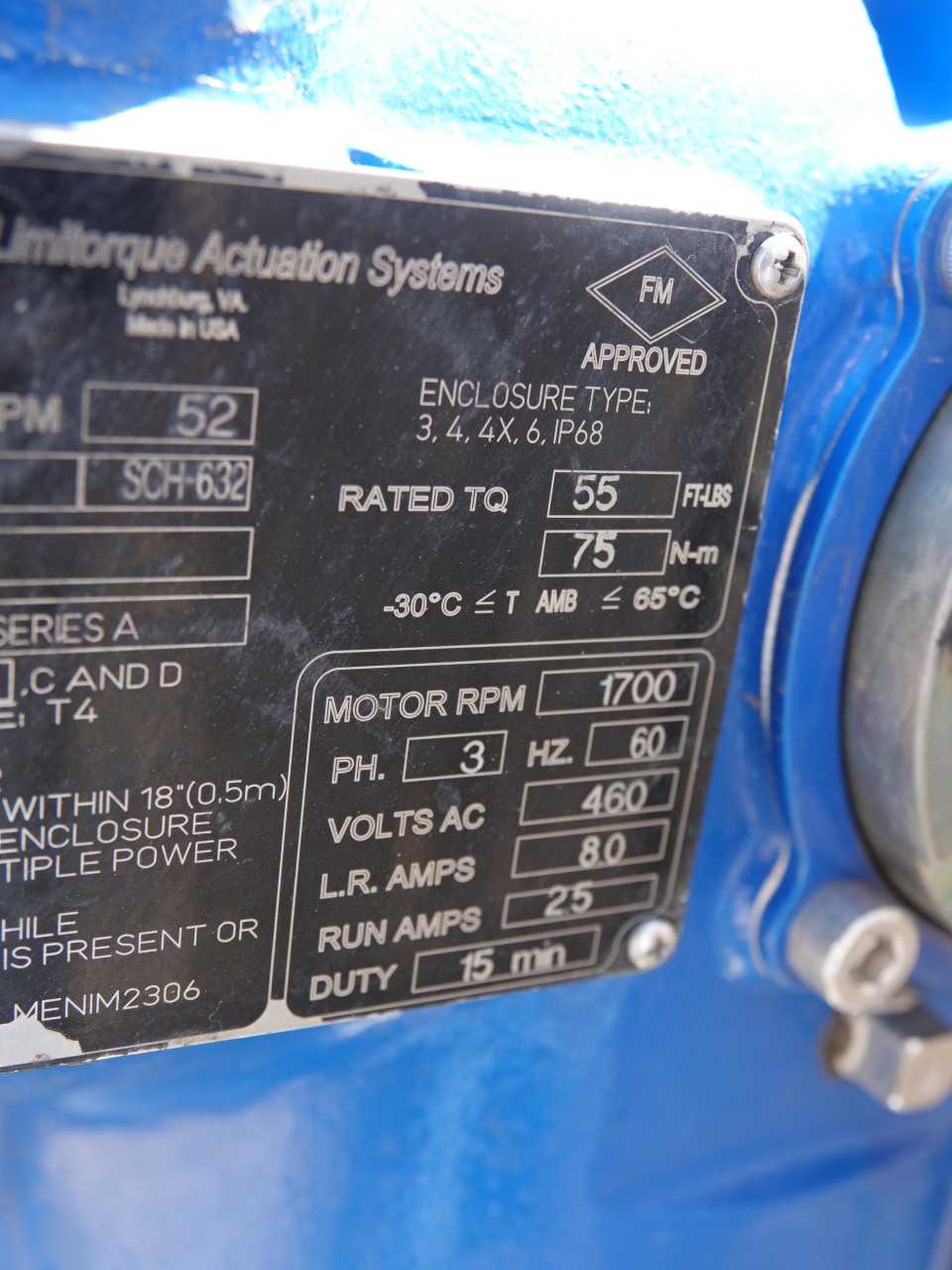 Amri Mammouth KSB Butterfly Valve Large DN1200 PN-10 w/Flowserve Actuator - VALVES