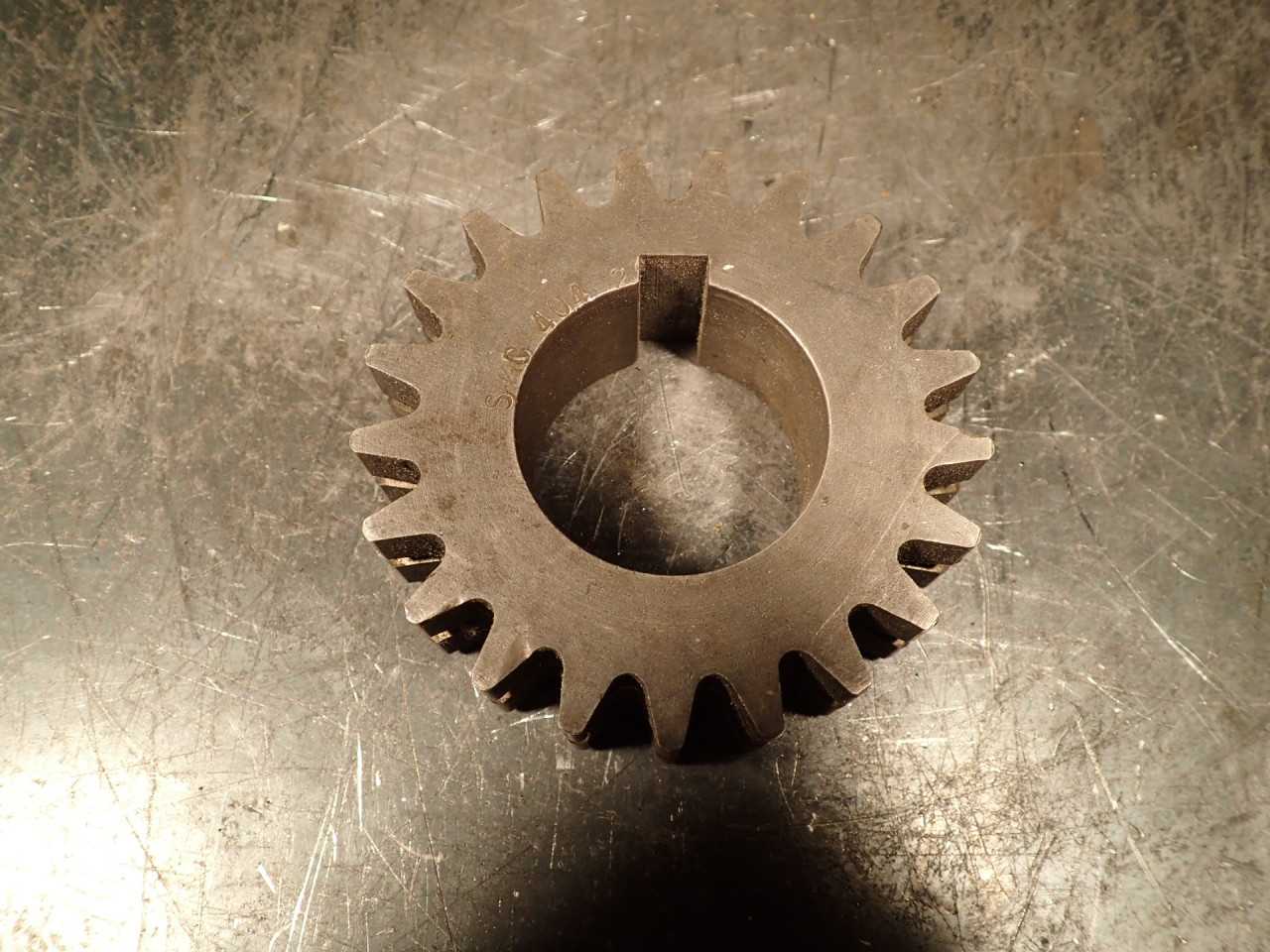 S.C. 404-21 2-Strand 7DP Spur Gear: 3-3/8" OD, 1-5/8" Keyed Bore - HOLEMAKING TOOLS
