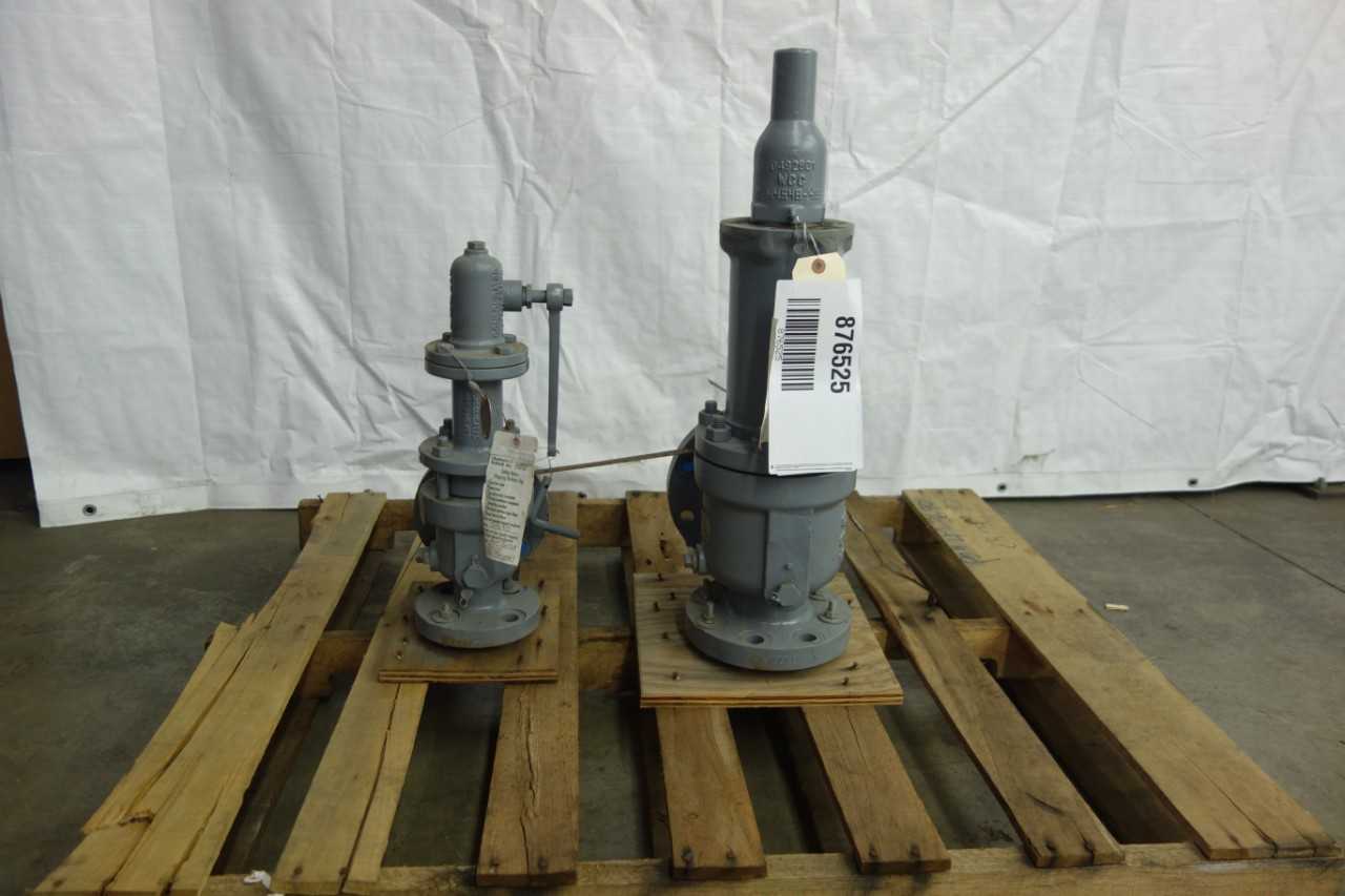 LOT OF 2 CONSOLIDATED VALVE 1900 SERIES RELIEF VALVES - RELIEF VALVE