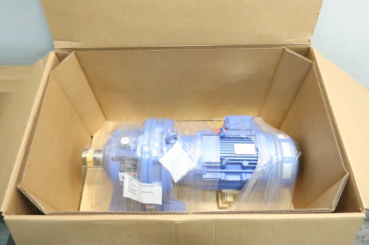 NEW SUMITOMO CHHMS5-6175DCYA-EP-B-143 12.2RPM 3PH 5HP 230/460V-AC GEARMOTOR - ELECTRIC MOTORS